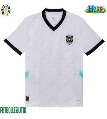 Österrike Bortatröja EM 2024 Kortärmad